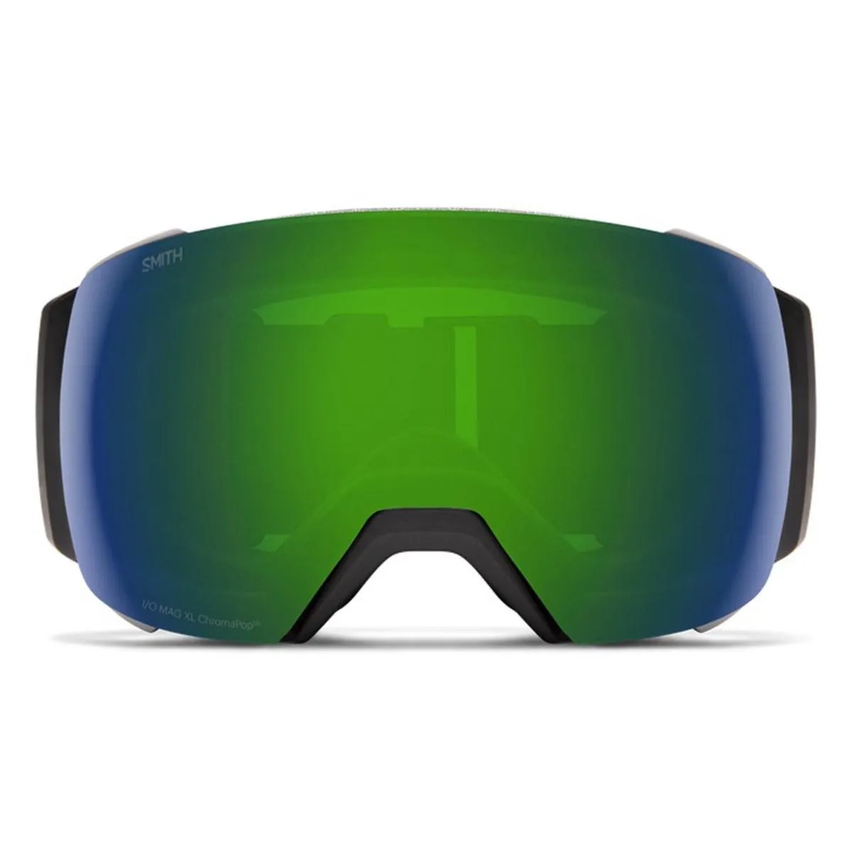 Smith Optics I/O MAG XL Goggles ChromaPop Sun Green - Black Frame