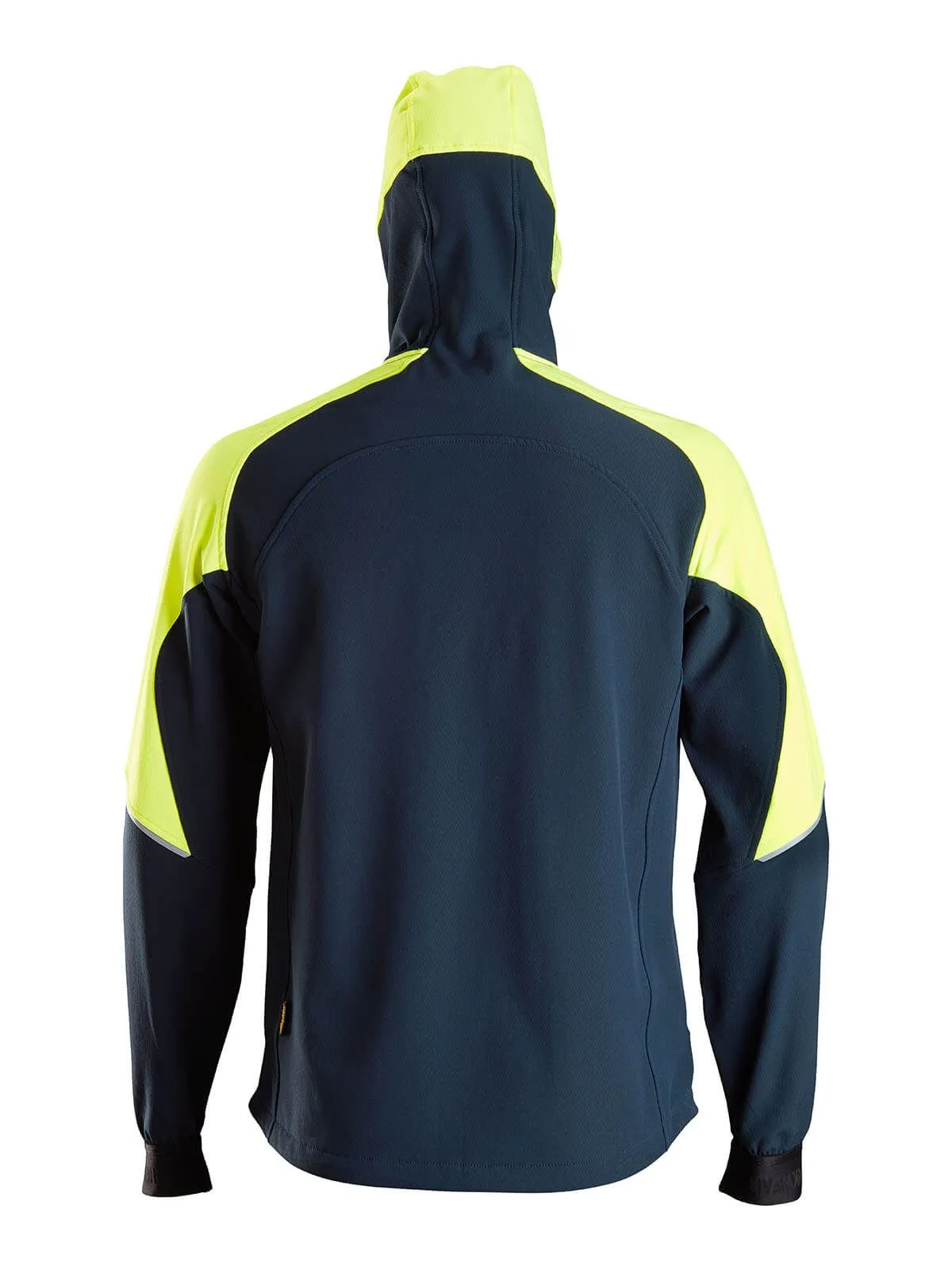 Snickers 8025 FlexiWork Neon Hoodie with Zip