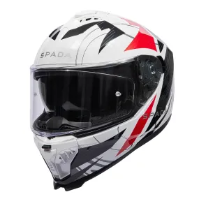 Spada SP18 Strike Helmet - White/Red/Black