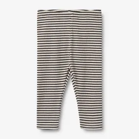 Striped Leggings Jules - black stripe