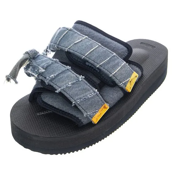 SUICOKE Womens Moto-FbcpoCab-A Denim Blue Sandals