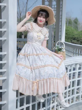 Sweet Lolita Dress Polyester Sleeveless Jumper Lolita Dress