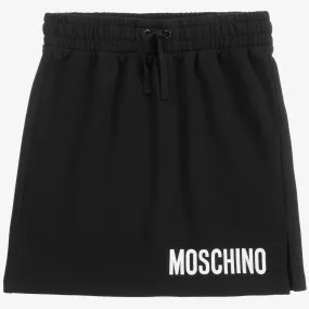 Teen Black Logo Skirt