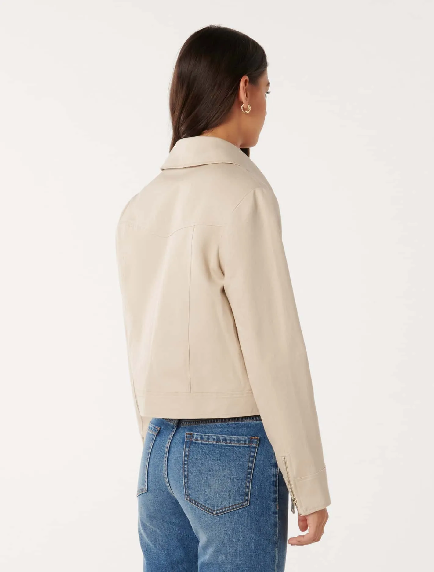 Teresa Zip-Front Jacket