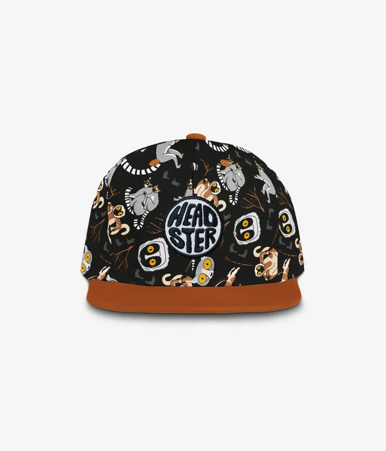 The Crazy Lemurs Snapback Hat - Black - BABY