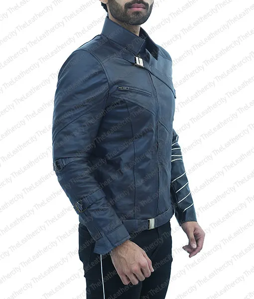 The Falcon And The Winter Soldier Sebastian Stan Leather Jacket