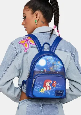 The Little Mermaid Ariel Fireworks Glow and Light Up Mini Backpack-