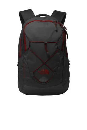 The North Face Groundwork Backpack NF0A3KX6 TNF Dark Grey Heather/ Cardinal Red