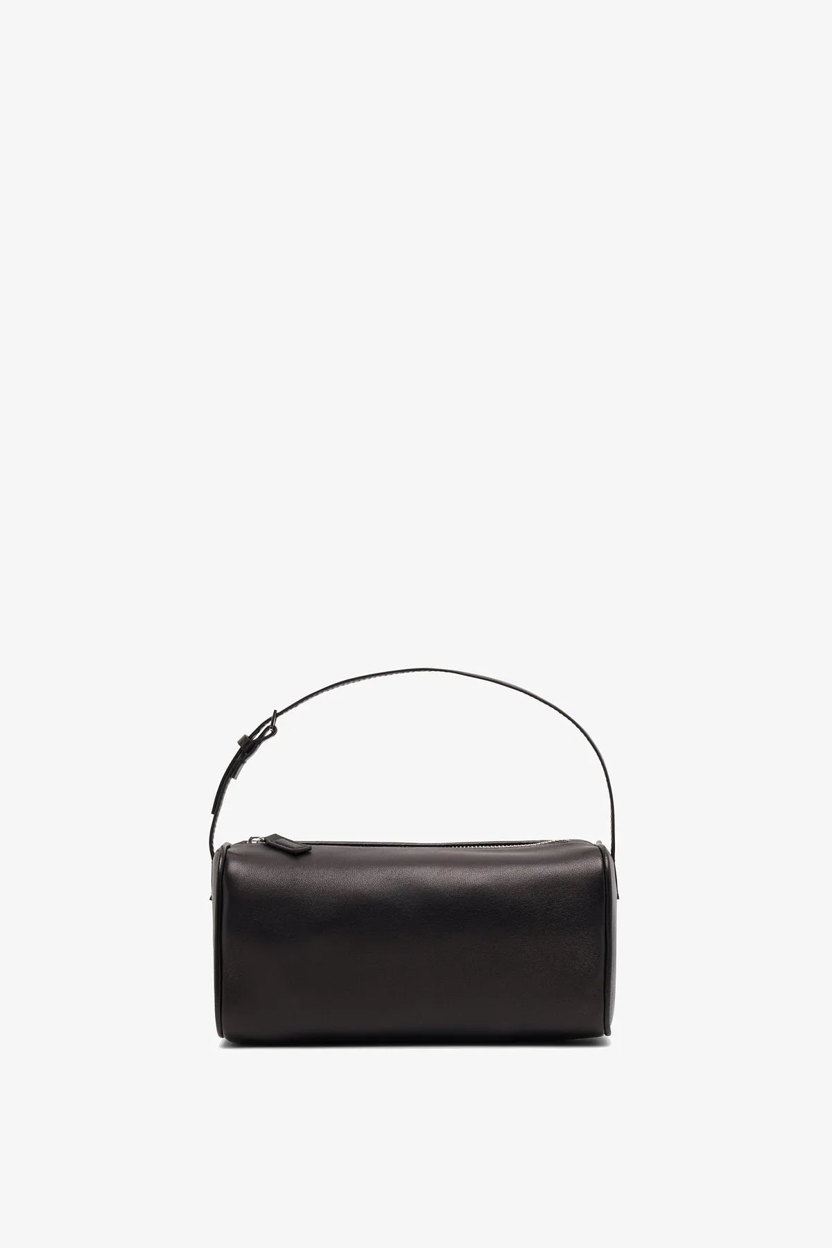 The Row 90'S dark brown leather bag