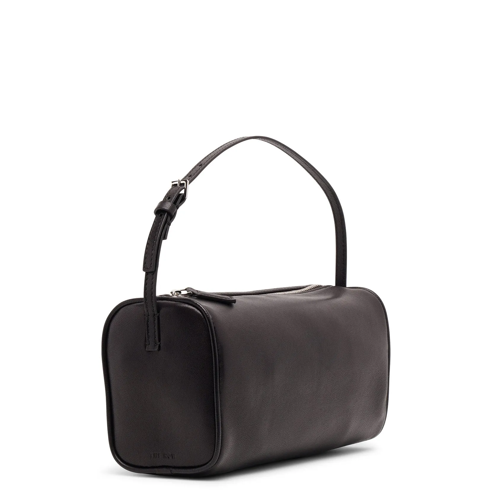 The Row 90'S dark brown leather bag