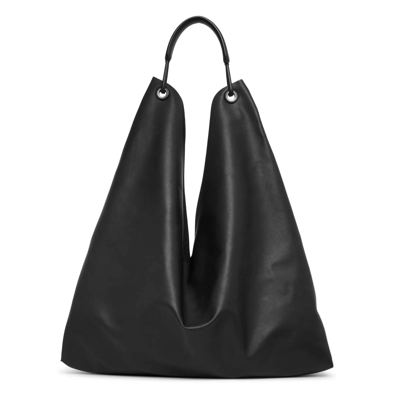 The Row Bindle 3 black leather shoulder bag