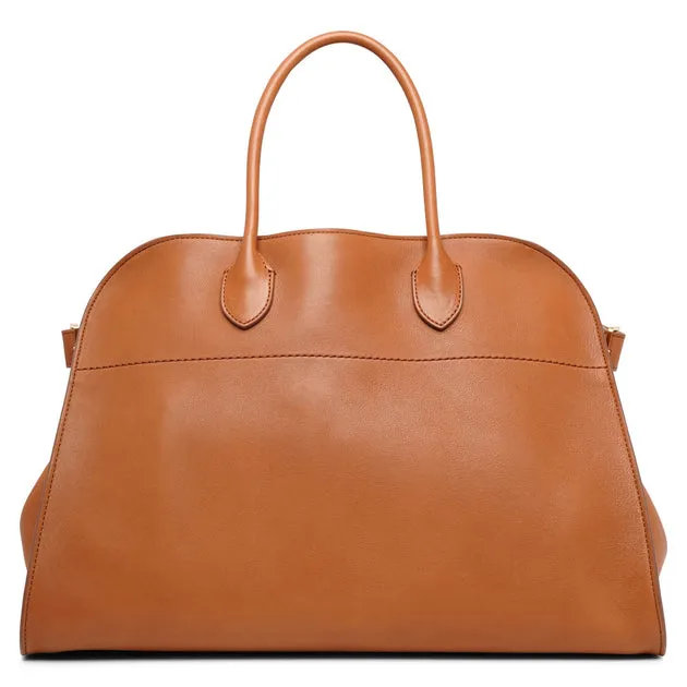 The Row Soft Margaux 15 leather bag