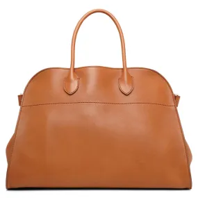 The Row Soft Margaux 15 leather bag