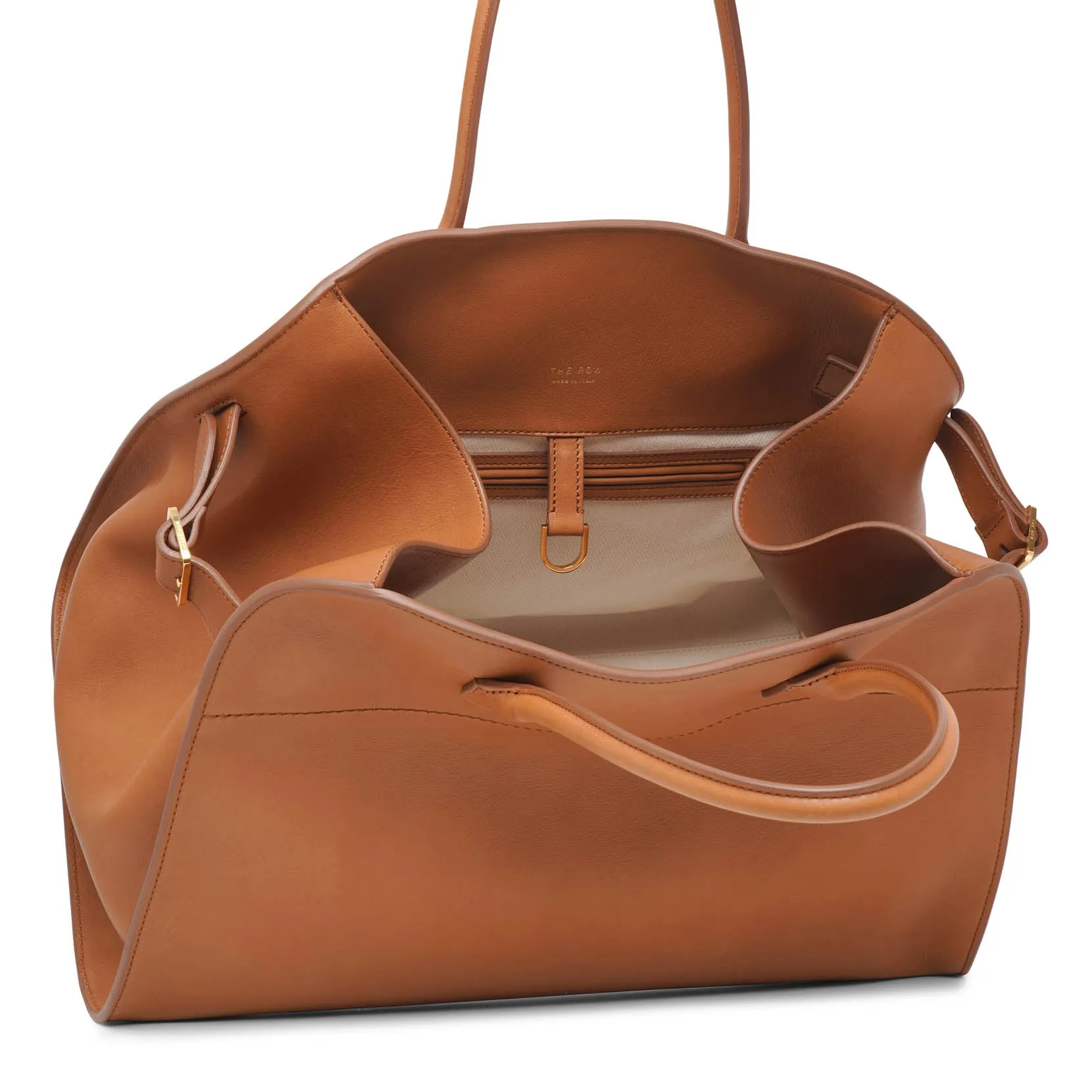 The Row Soft Margaux 15 leather bag