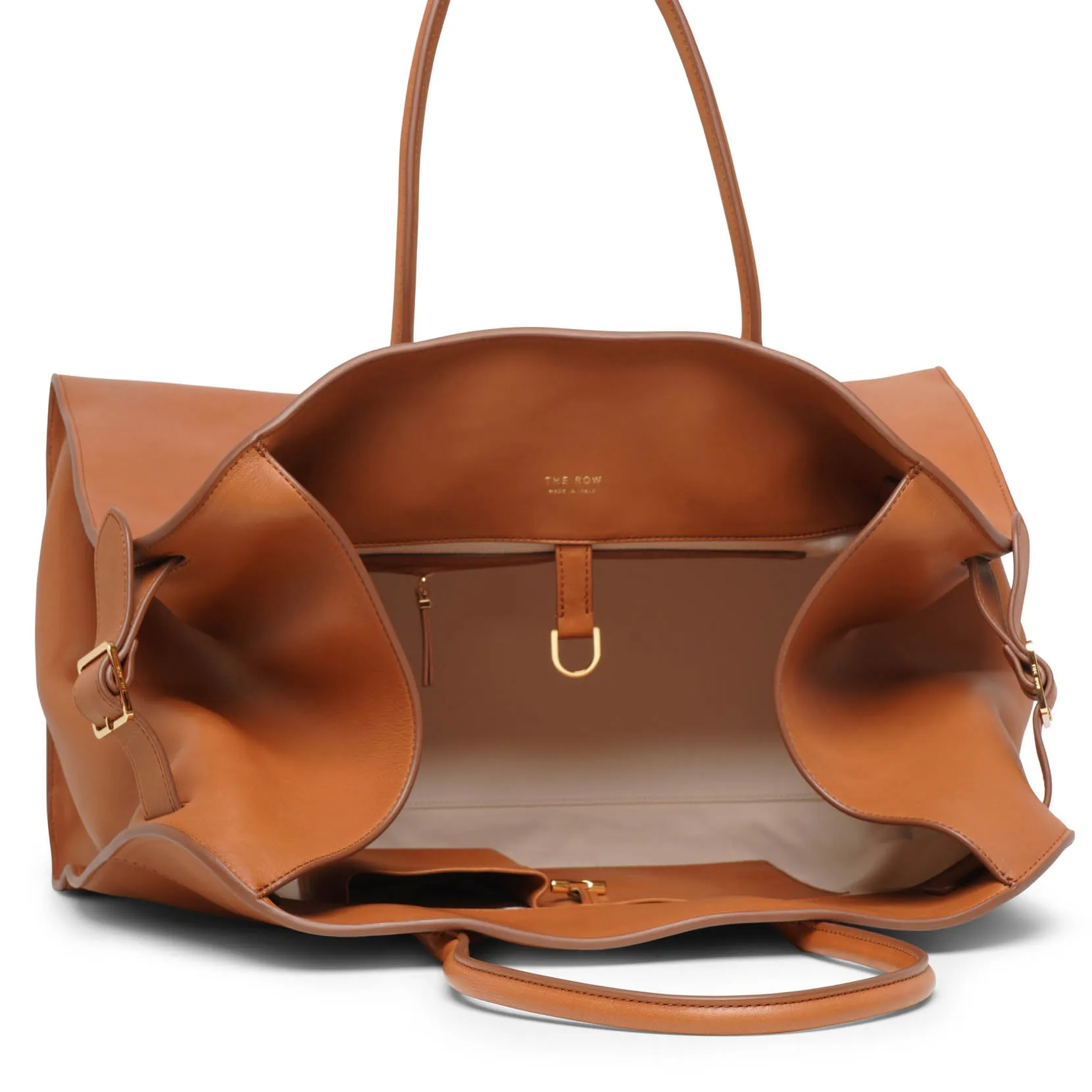 The Row Soft Margaux 17 leather bag