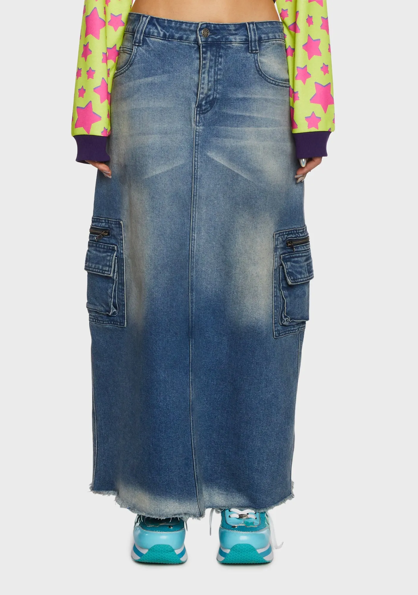 Time Capsule Denim Skirt-