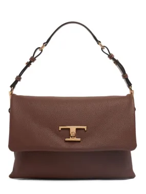 Tod's   Medium T Timeless Flap leather bag 