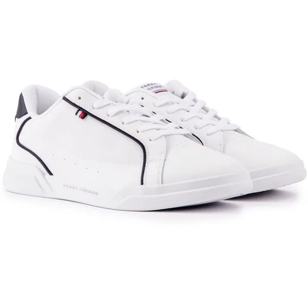 Tommy Hilfiger Lo Cup Leather Sneakers