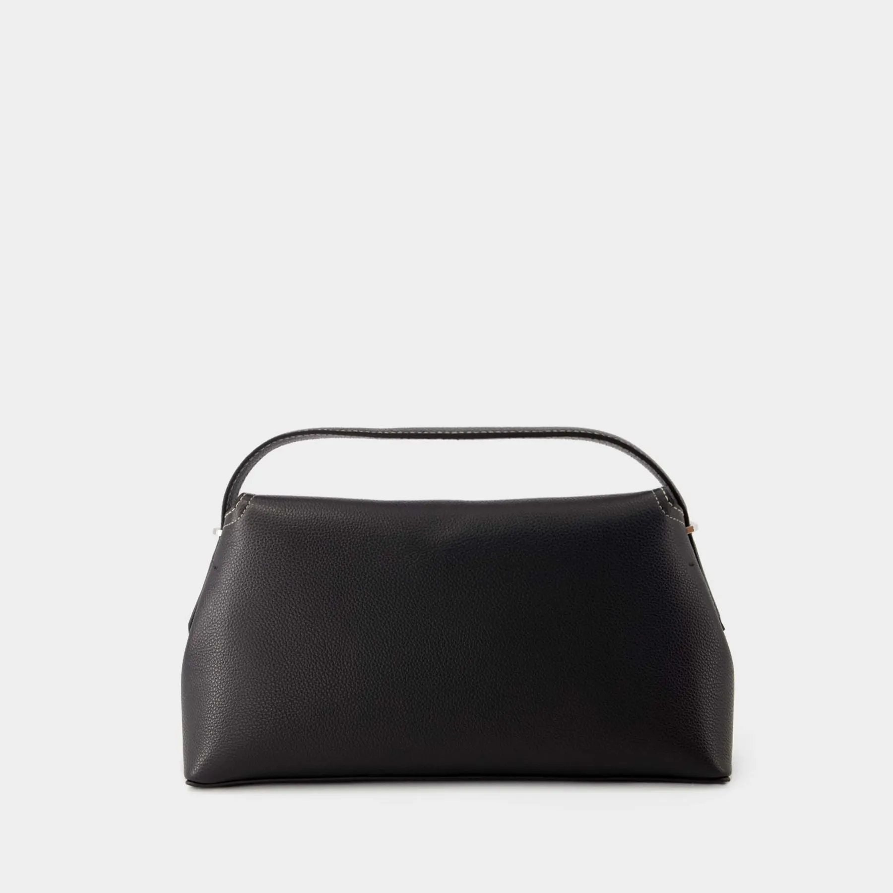 TOTEME  T-Lock Top Handle Bag - Toteme - Leather - Black