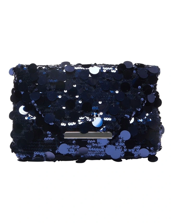 Umma Bag in Navy Sequin