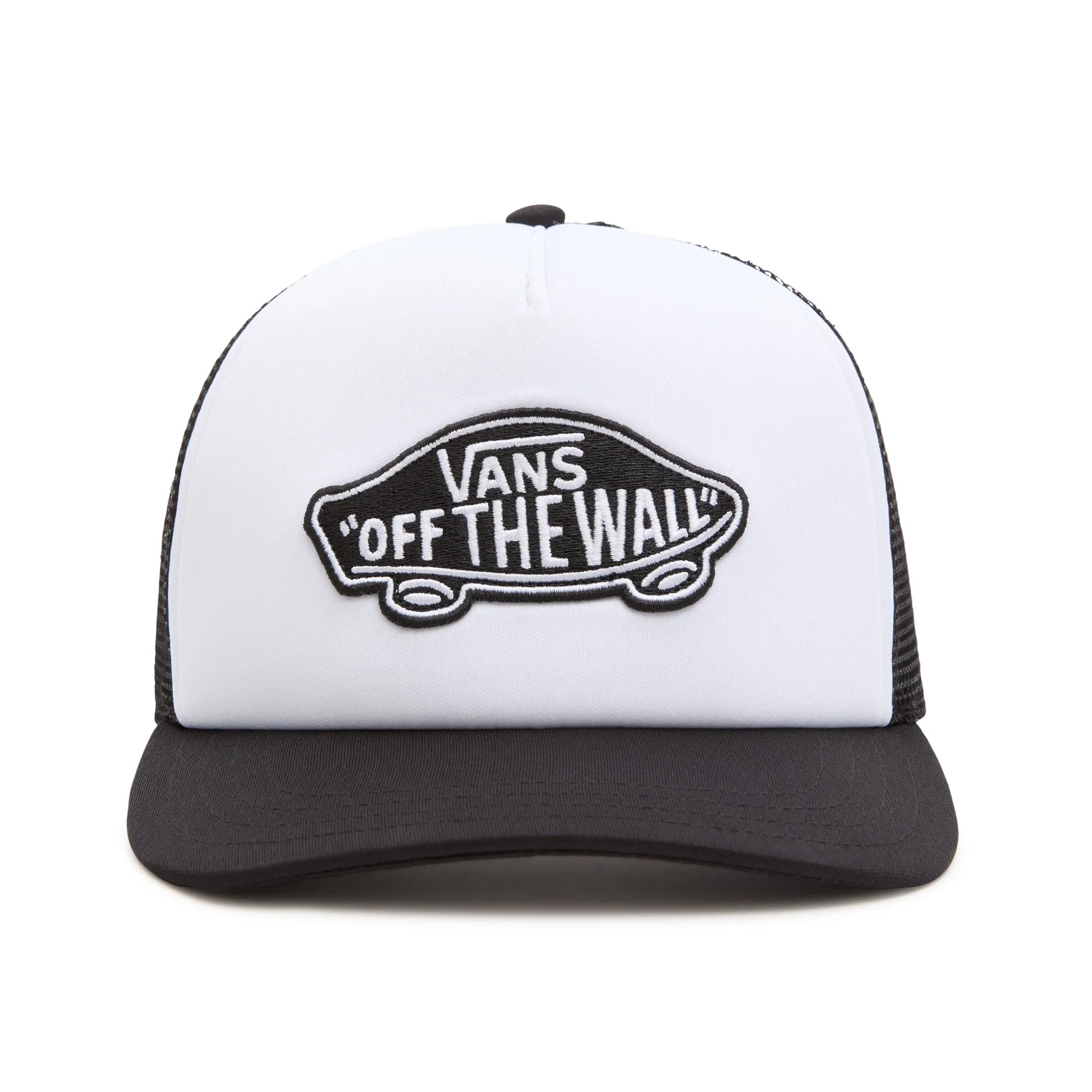 Vans Classic Patch Curved Bill Trucker-Black/White