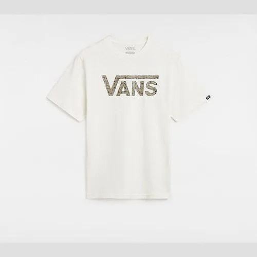 Vans KIDS CLASSIC T-SHIRT (8-14 YEARS) (MARSHMALLOW/BUN) BOYS WHITE