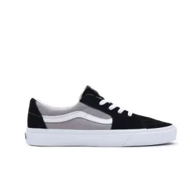 Vans Unisex Sk8 Low Trainer | Black/Grey VN0009QR2B61 at kular fashion