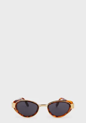 Viva Cat Sunglasses - Brown-