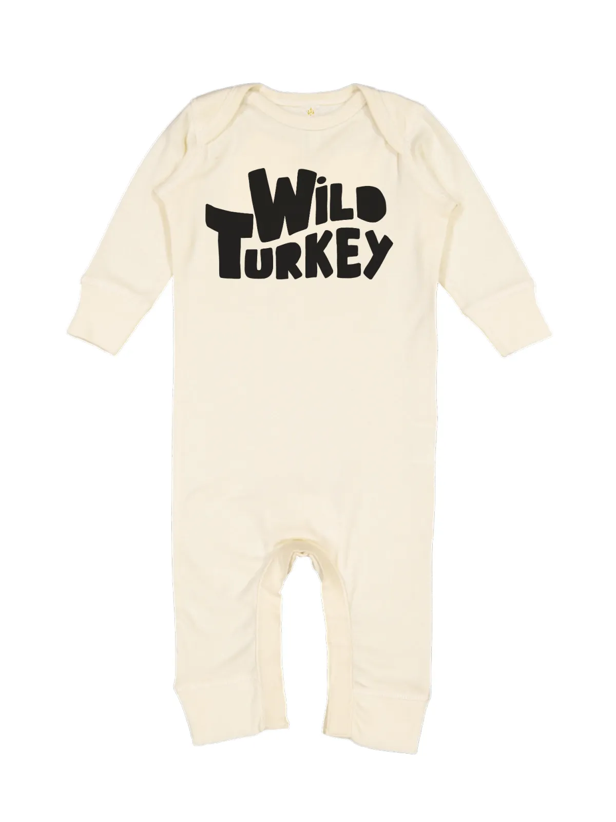 Wild Turkey Infant Thanksgiving Outfit Romper