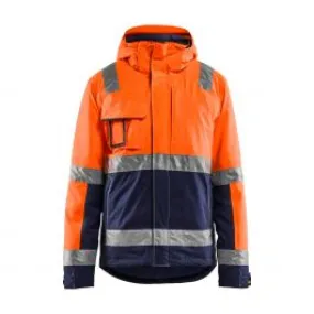 Winter Jacket High Vis 4870 High Vis Oranje/Marineblauw - Blåkläder