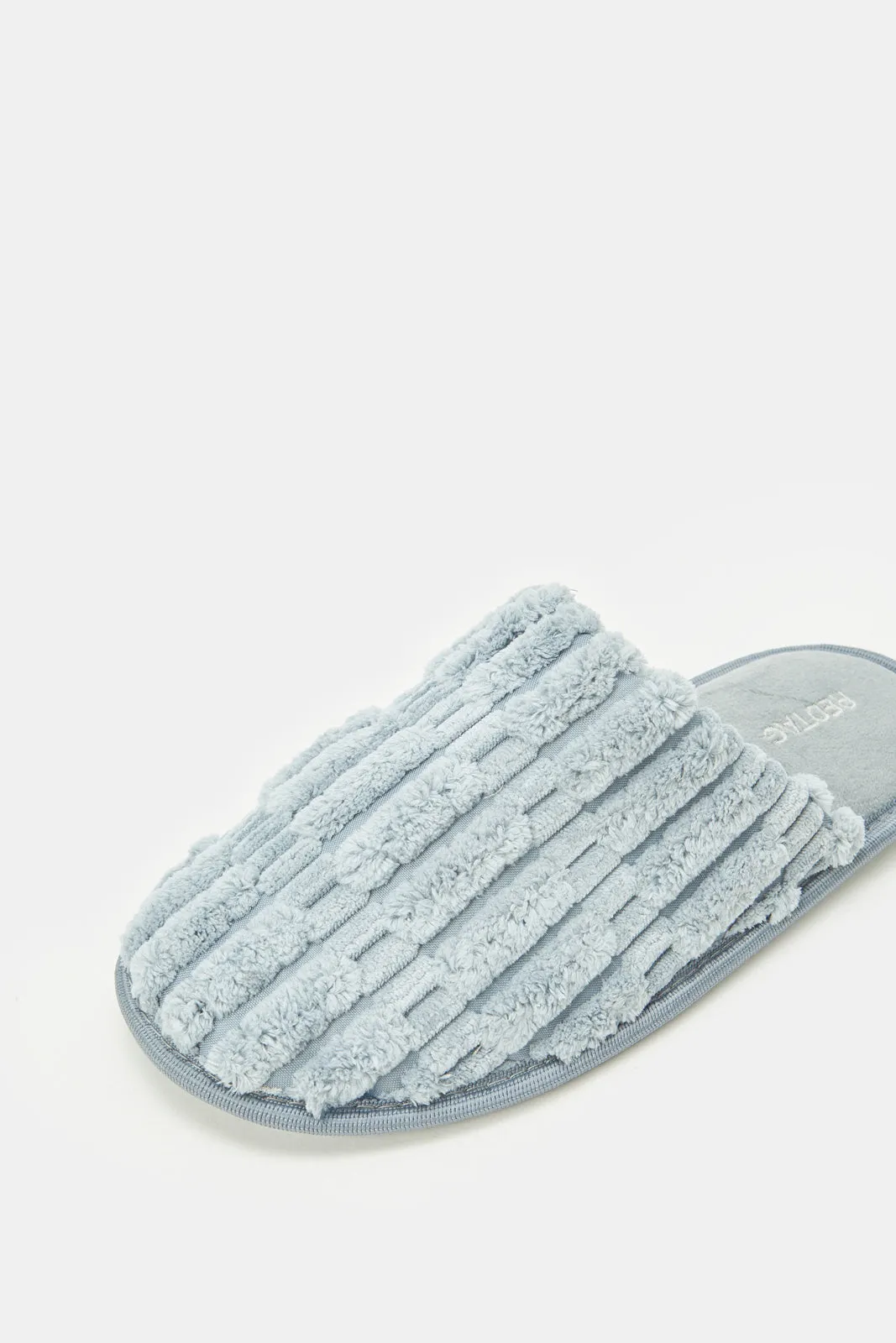 Women Grey Closed Toe Slipper