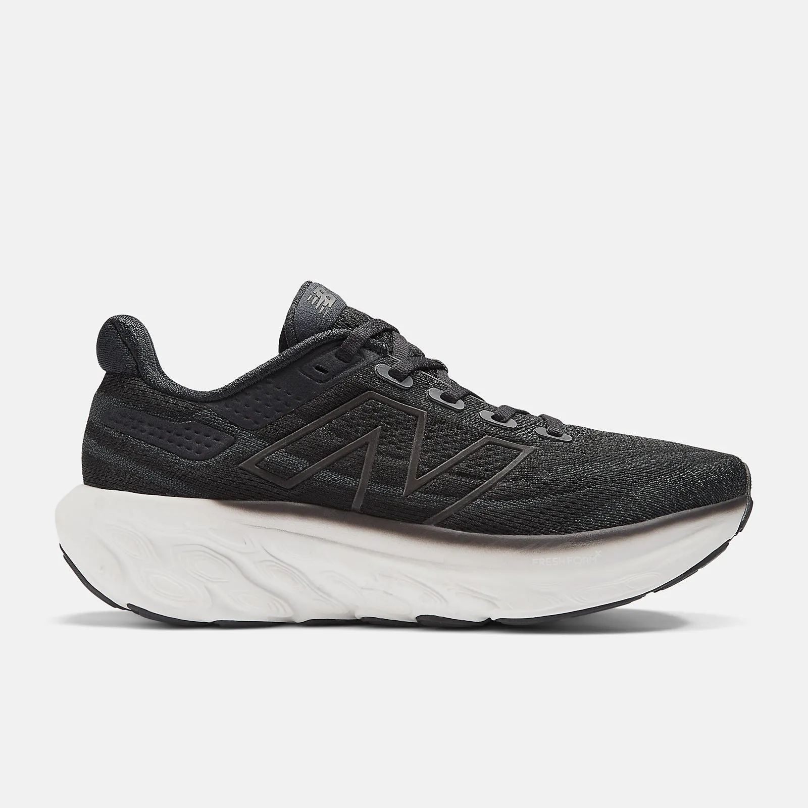 Women's Fresh Foam X 1080v13 Running Shoe in Grey & Black/White Available in Wide Widths