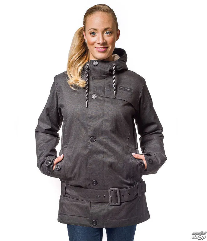 women's jacket winter HORSEFEATHERS - TRINITY - Anthracite - SW487A  -  Metal-shop