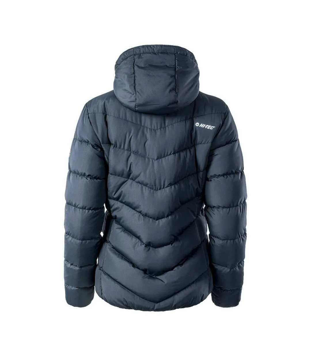 Womens/ladies lady safi ii winter padded jacket blue nights/microchip Hi-Tec