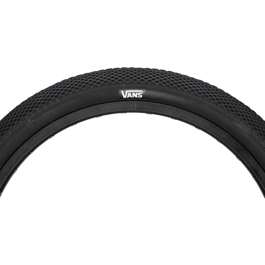 X Vans BMX Bike Tire - 20 x 2.4, Clincher, Wire, Black