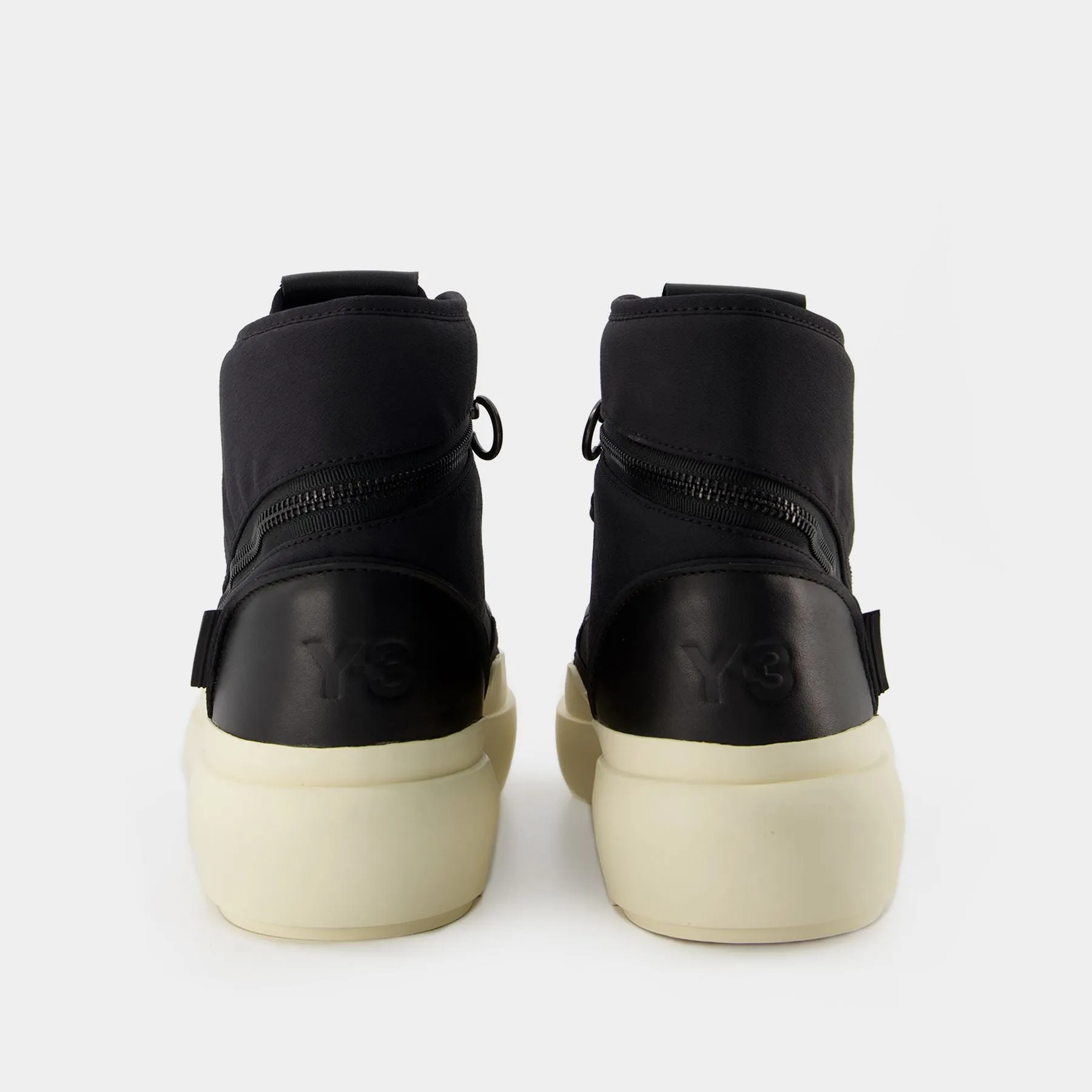 Y-3  Y-3 Ajatu Court High Sneakers  in Black