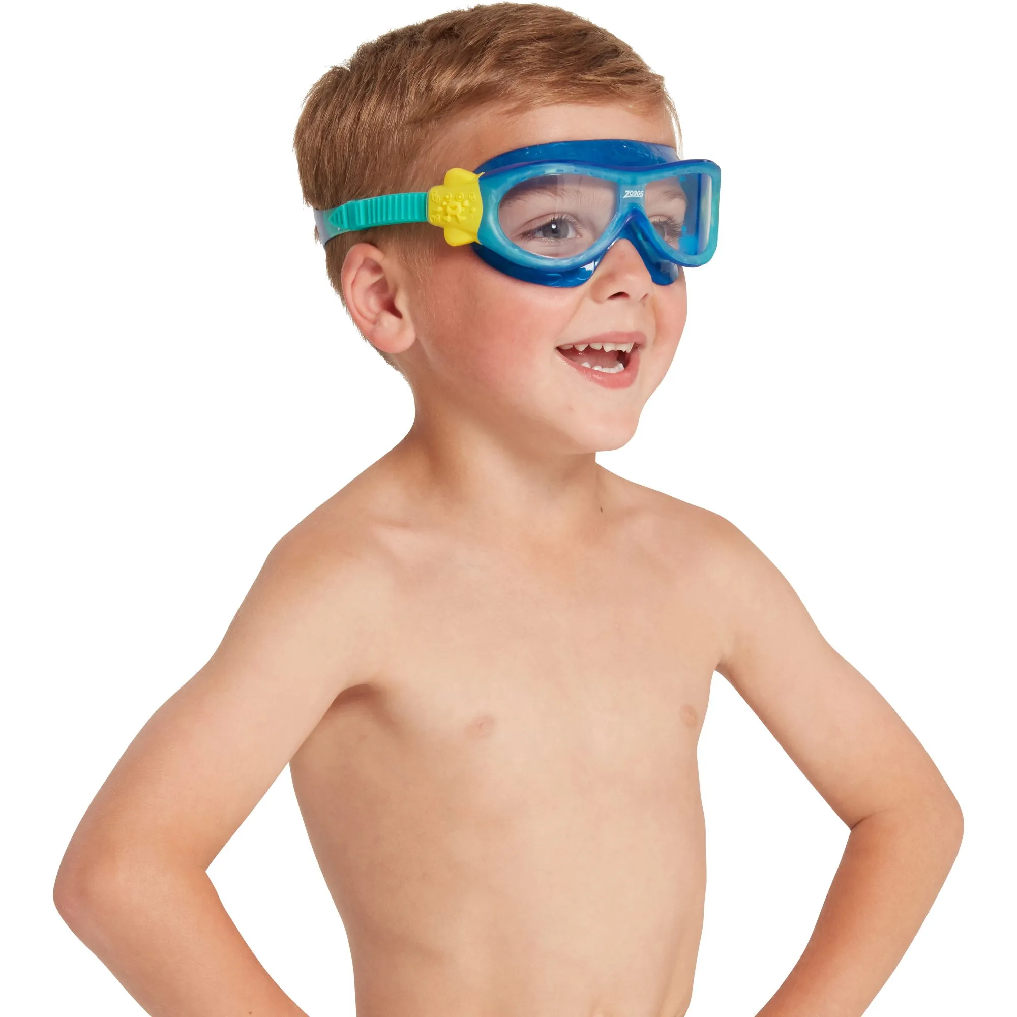 Zoggs - Phantom Mask Swimming Goggles Kids blue turquoise